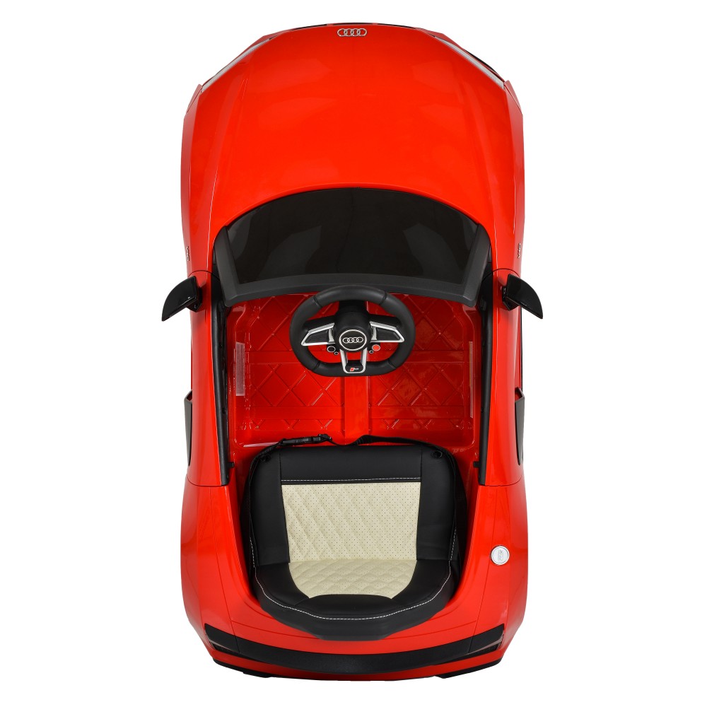Voiture Électrique 12V Audi R8 Spyder rouge