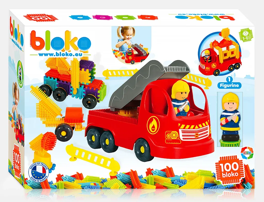 [3333145036922] VEHICULE POMPIER BLOKO