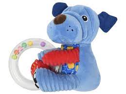 [10191370004] Hochet chien bleu