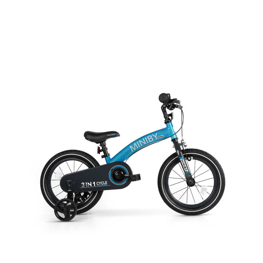 [Q0021] velo miniby 14 pouces bleu