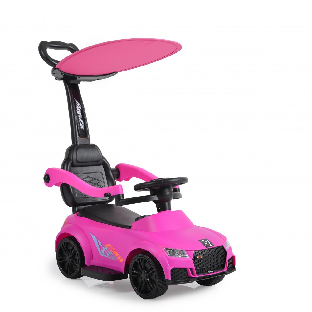 Voiture à pousser Victory 2en1 rose
